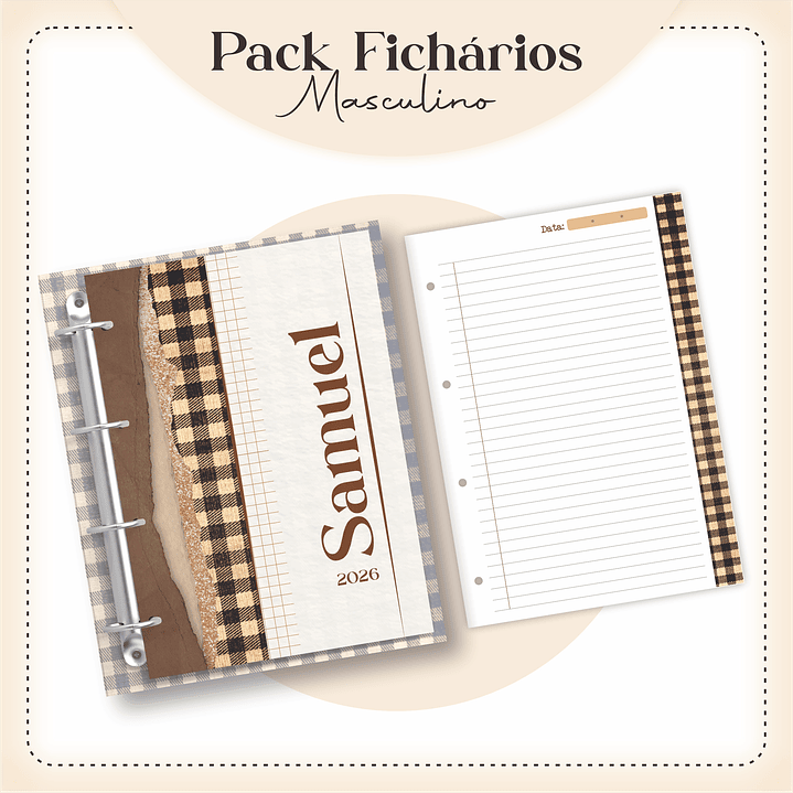 Arquivo encadernação Ficharios Masculino e Feminino Arquivo em Pdf  7