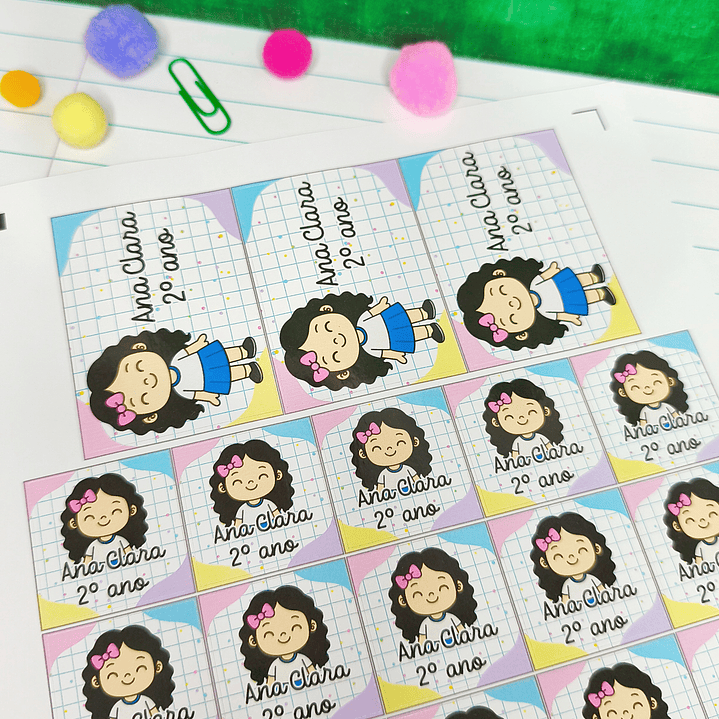 Arquivo Volta as aulas Completo Etiquetas e Tabuada e muito mais Arquivo em Png 7