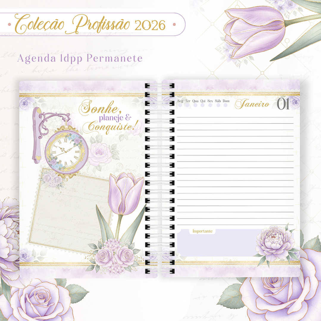 Coleção Profissões Feminina 2026 Arquivo em Pdf 7