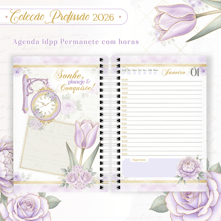 Coleção Profissões Feminina 2026 Arquivo em Pdf 8