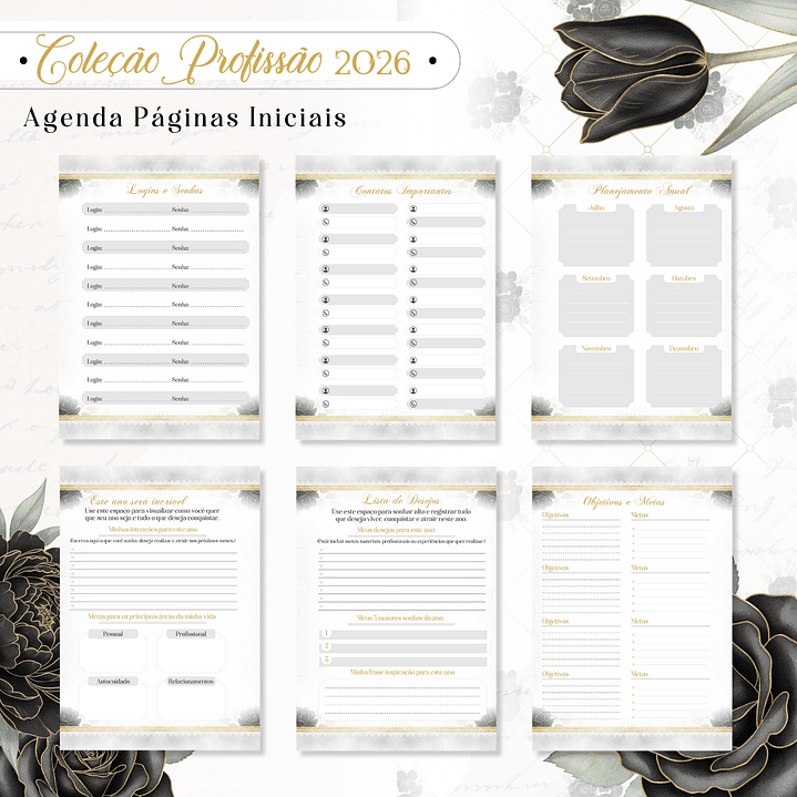 Coleção Profissões Feminina 2026 Arquivo em Pdf 9