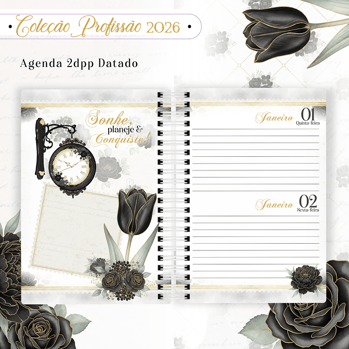 Coleção Profissões Feminina 2026 Arquivo em Pdf 10