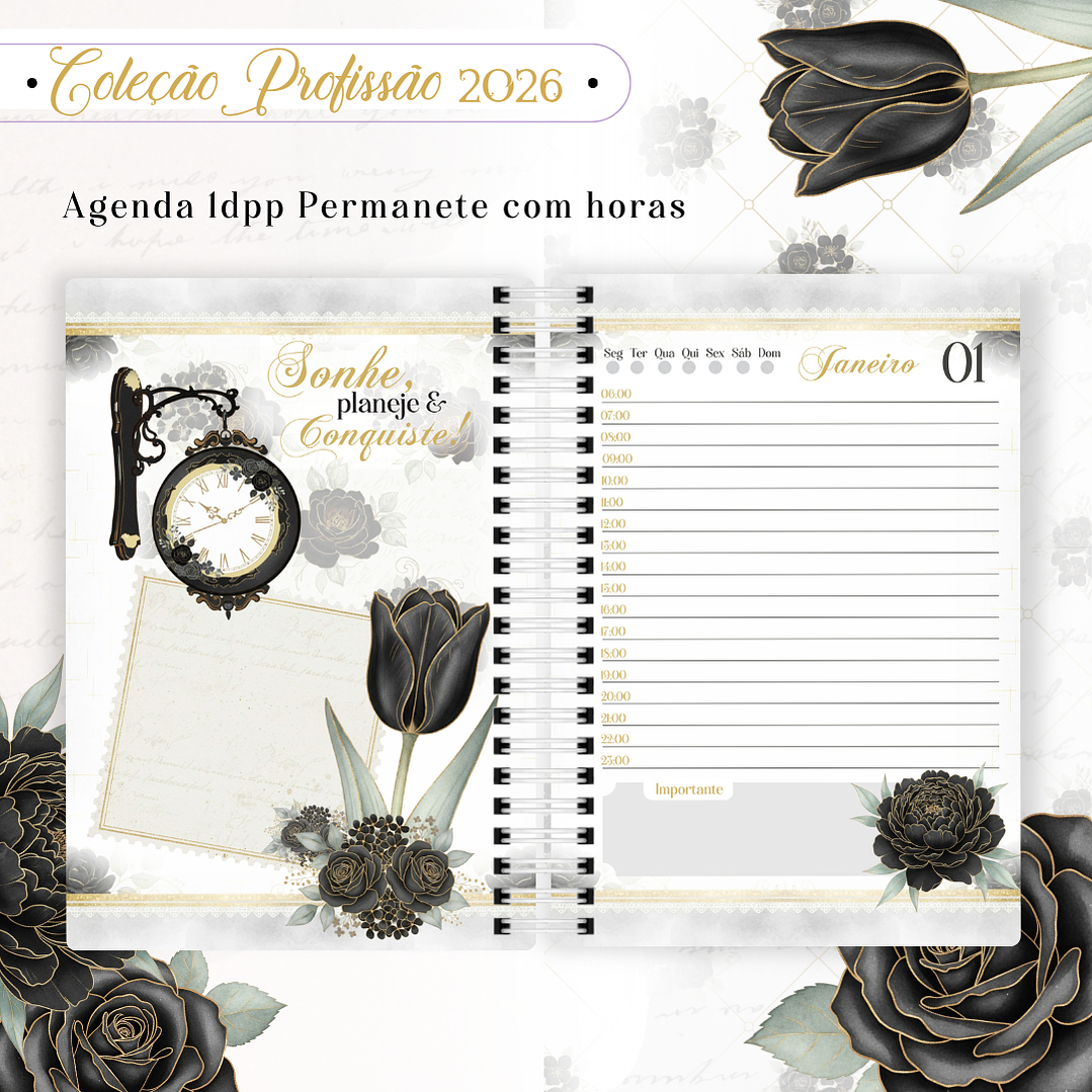 Coleção Profissões Feminina 2026 Arquivo em Pdf 13