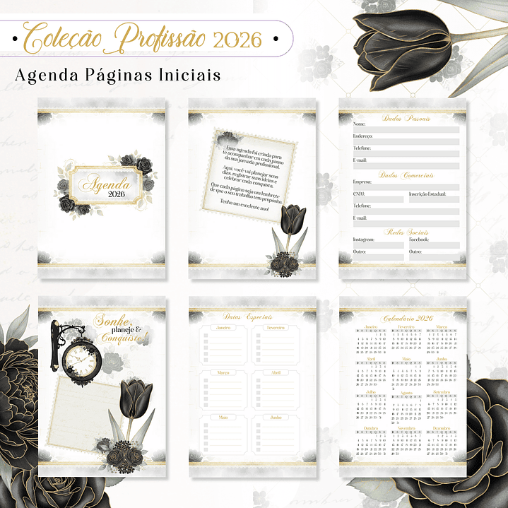 Coleção Profissões Feminina 2026 Arquivo em Pdf 16