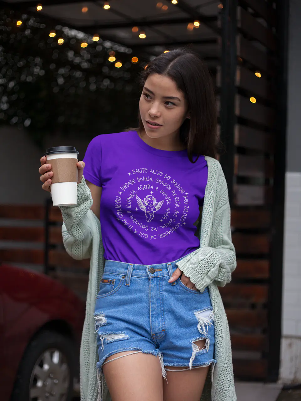 4 Artes para Camisa Orações Arquivo Editável  4