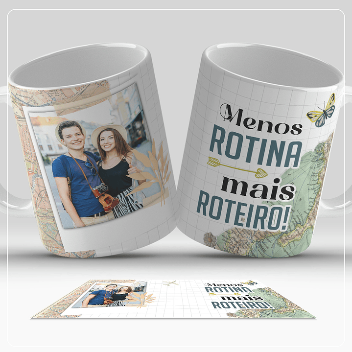 6 Artes para Caneca Viagem Arquivo em Png  5