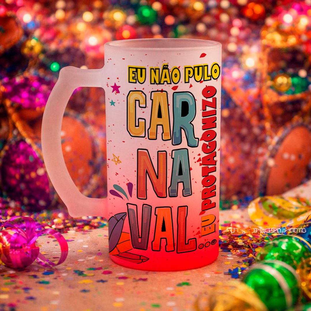 10 Artes para Caneca Chopp 2026 Carnaval Arquivo Editável 3