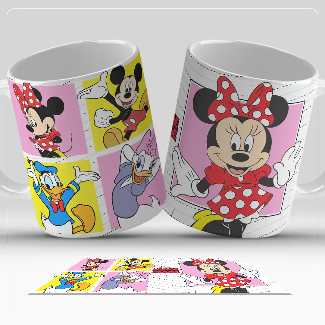 11 Artes para Caneca Personagens Divertidos Arquivo em Png  4