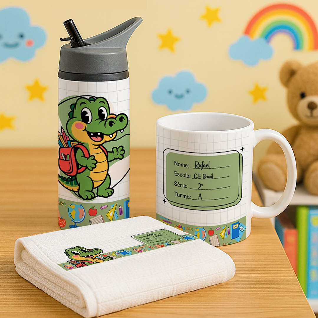 56 Artes para Caneca Toalhinha e Garrafinha Educação Infantil Arquivo em Png 4