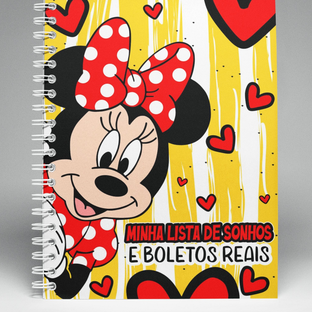 Arquivo Capas para Agendas Notas Sinceras Personagens Arquivo Editável  8