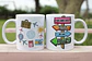 5 Artes para Caneca Viajem Arquivo Editável - Thumbnail 4