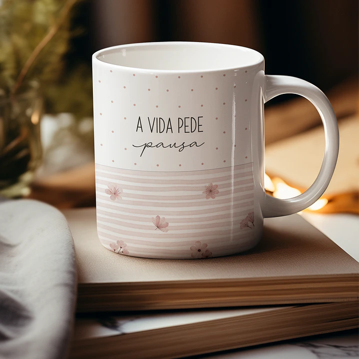 11 Artes para Caneca Coleção Aconchego Frases Inspiradoras Arquivo Editável 4