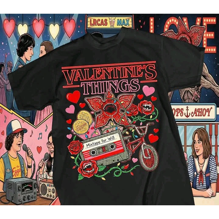 12 Artes para Camisa Stranger Things Camisetas Arquivo em Png 2
