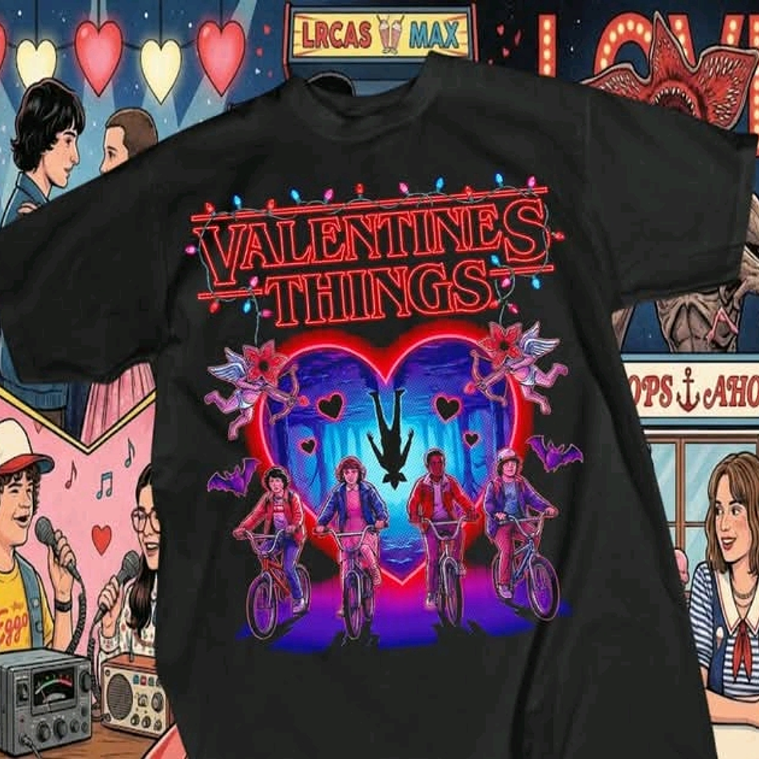 12 Artes para Camisa Stranger Things Camisetas Arquivo em Png 3