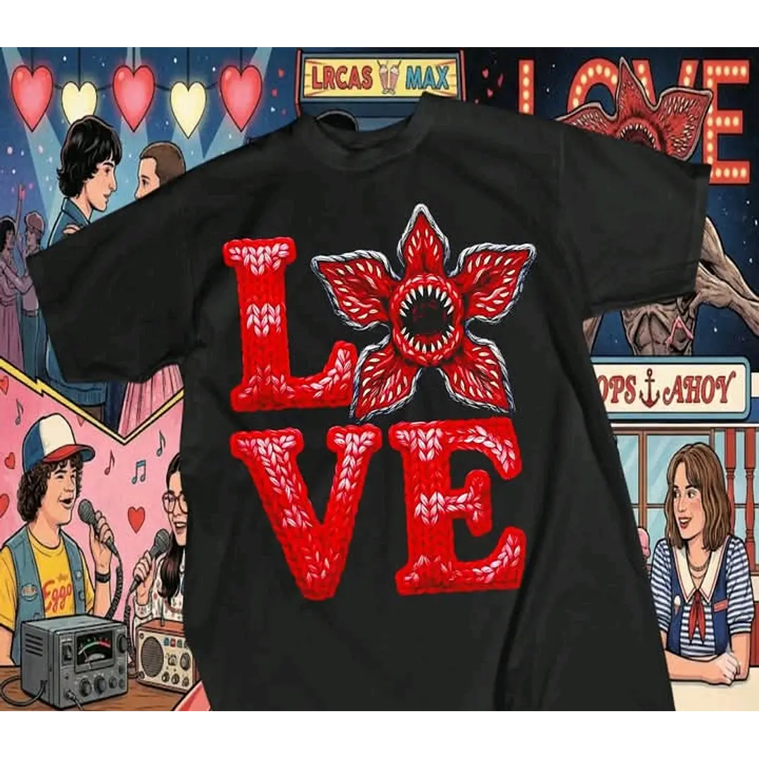 12 Artes para Camisa Stranger Things Camisetas Arquivo em Png 5