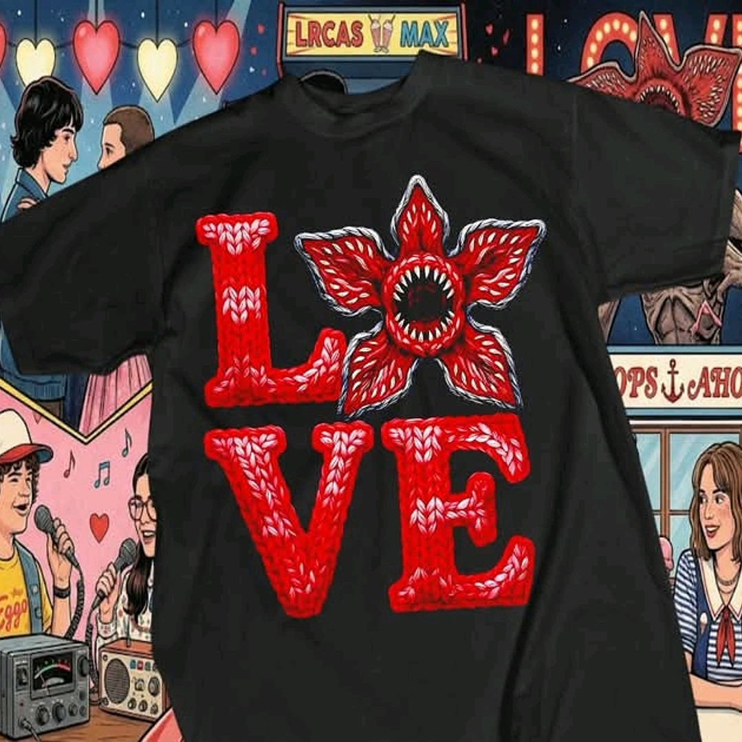 12 Artes para Camisa Stranger Things Camisetas Arquivo em Png 5