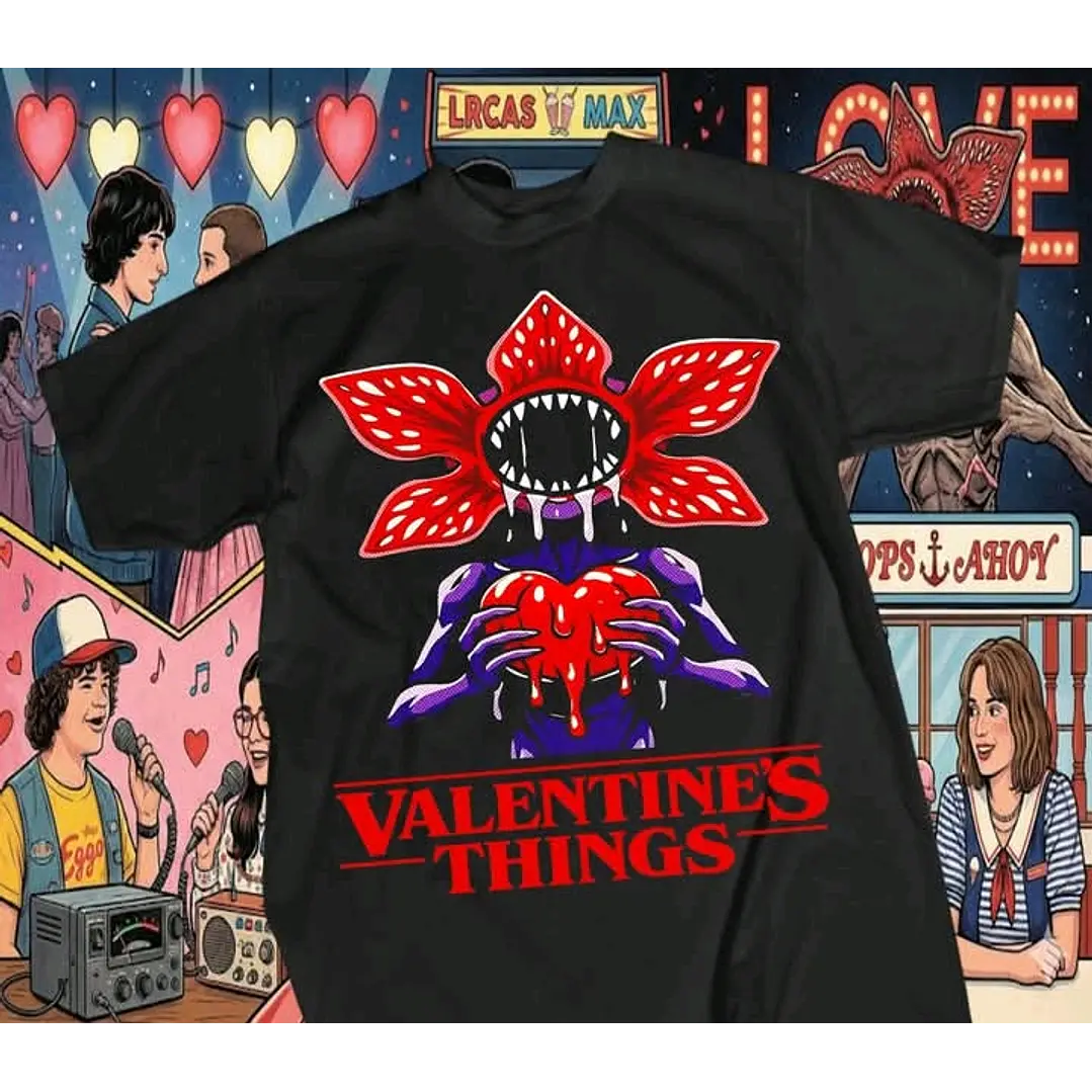 12 Artes para Camisa Stranger Things Camisetas Arquivo em Png 8