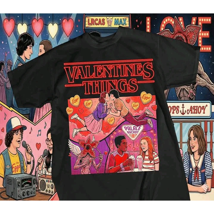 12 Artes para Camisa Stranger Things Camisetas Arquivo em Png 9