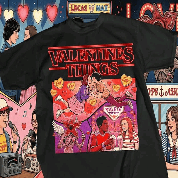 12 Artes para Camisa Stranger Things Camisetas Arquivo em Png 9