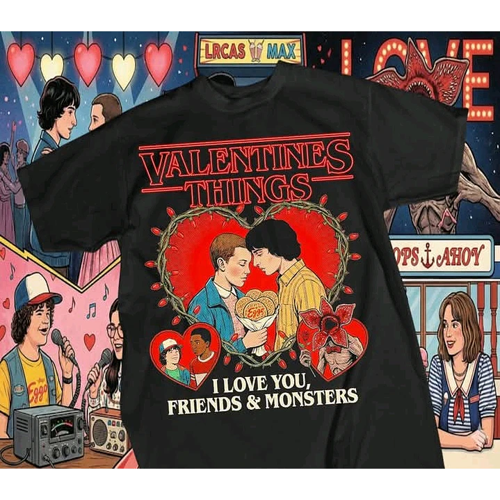 12 Artes para Camisa Stranger Things Camisetas Arquivo em Png 10