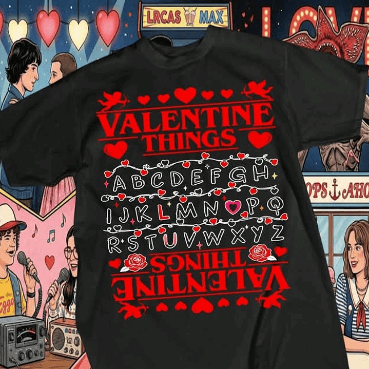 12 Artes para Camisa Stranger Things Camisetas Arquivo em Png 11