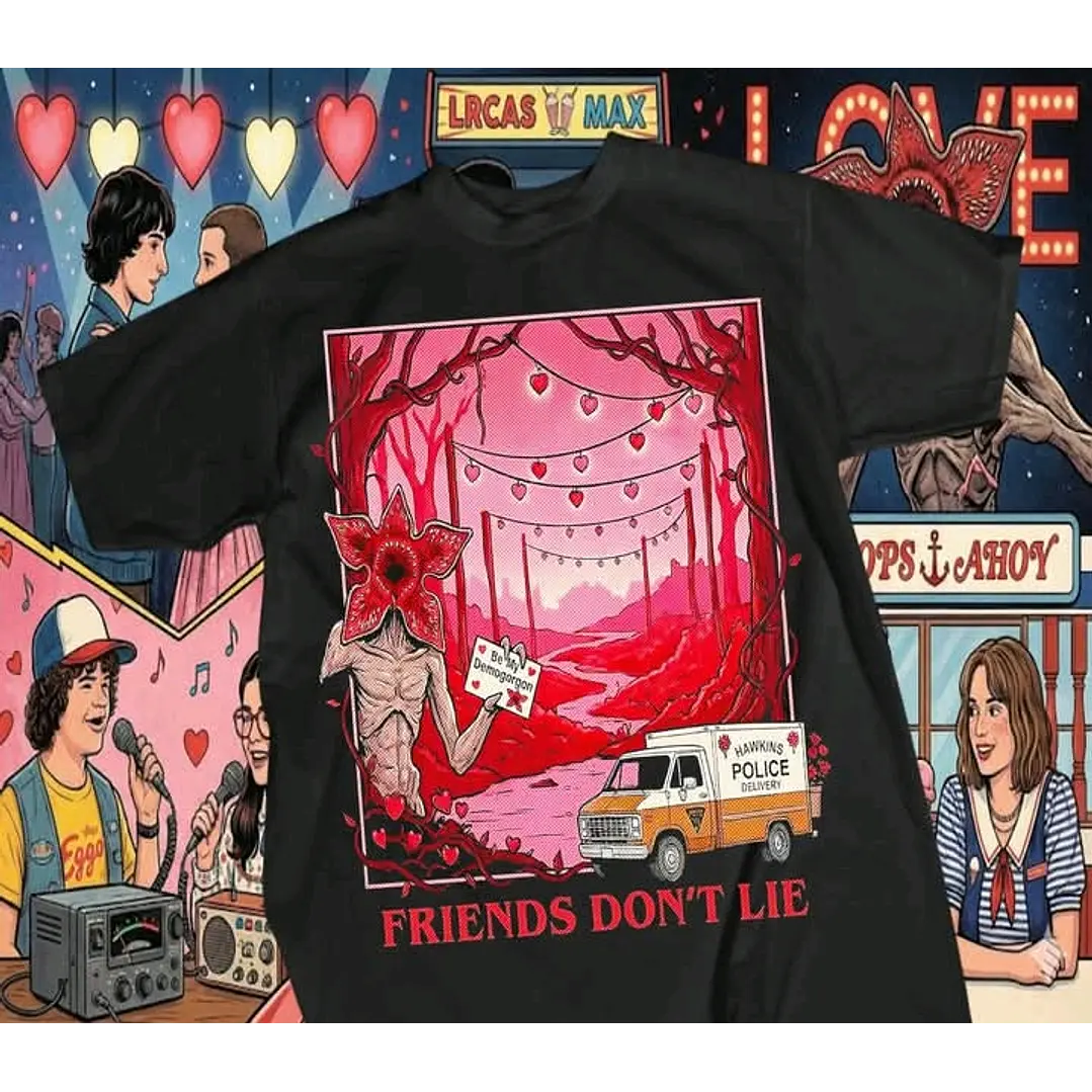 12 Artes para Camisa Stranger Things Camisetas Arquivo em Png 12