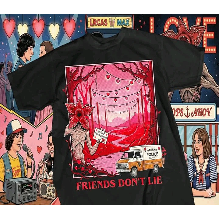 12 Artes para Camisa Stranger Things Camisetas Arquivo em Png 12