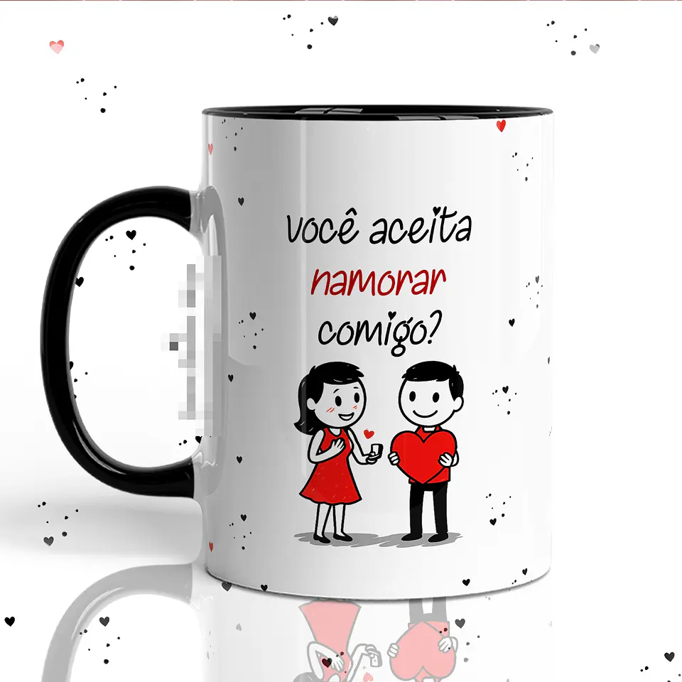 12 Artes para Caneca Bonequinhos Apaixonados Minimalista Arquivo em Png 8