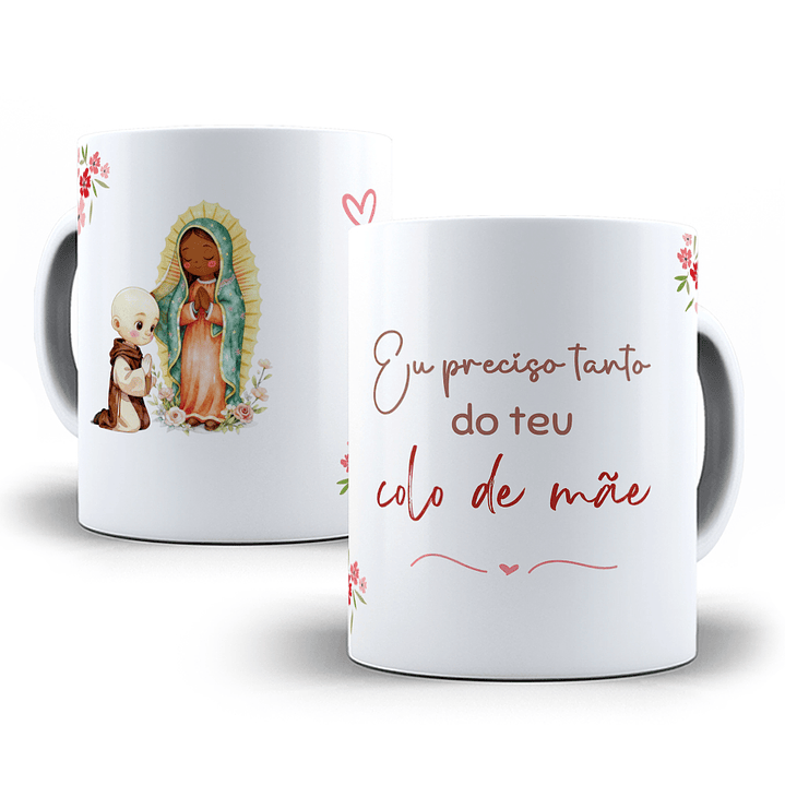16 Artes para Canecas Virgem de Guadalupe – Rosário da Madrugada Arquivo em Jpg 2