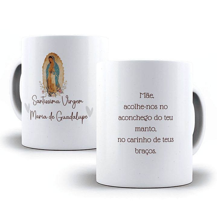 16 Artes para Canecas Virgem de Guadalupe – Rosário da Madrugada Arquivo em Jpg 7