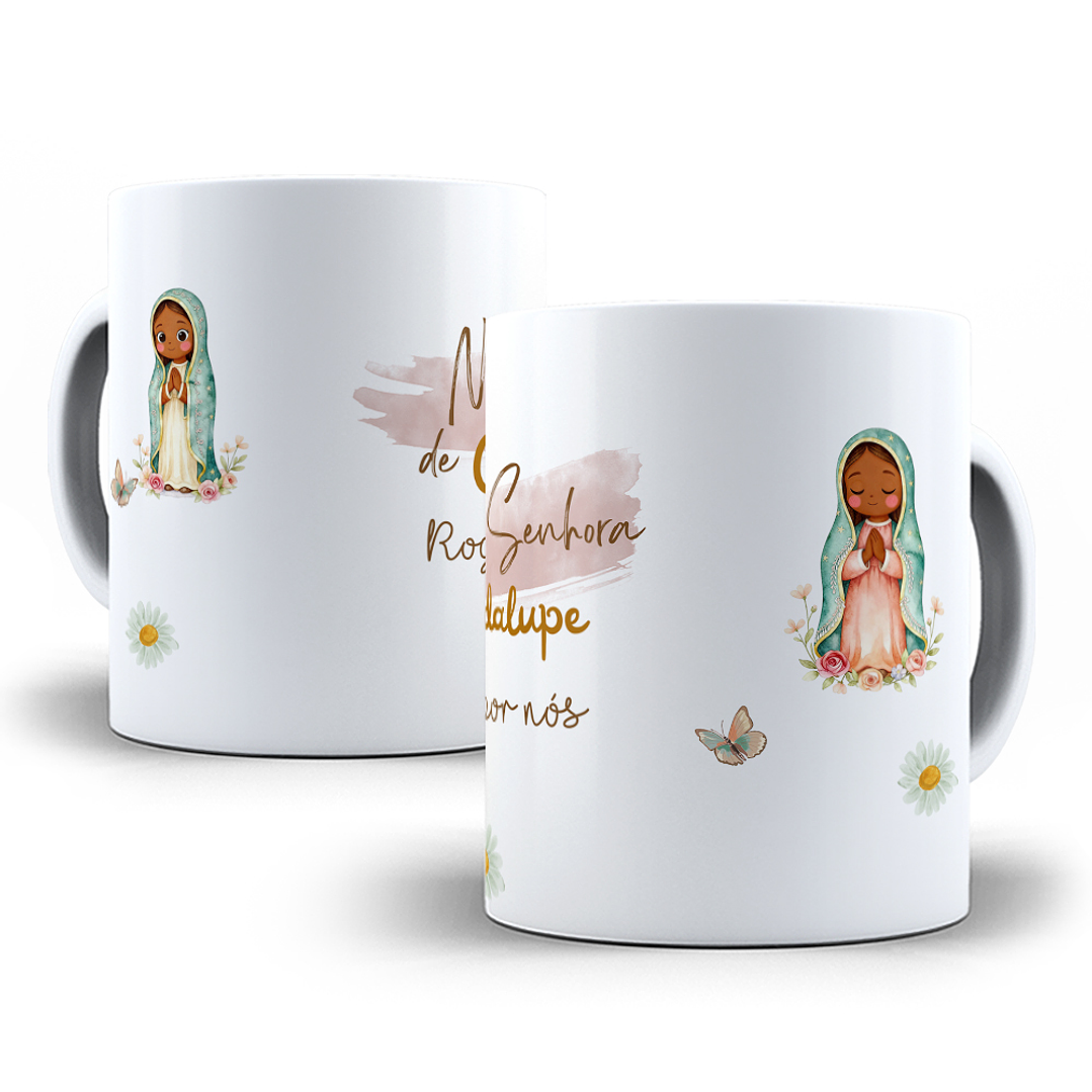 16 Artes para Canecas Virgem de Guadalupe – Rosário da Madrugada Arquivo em Jpg 12
