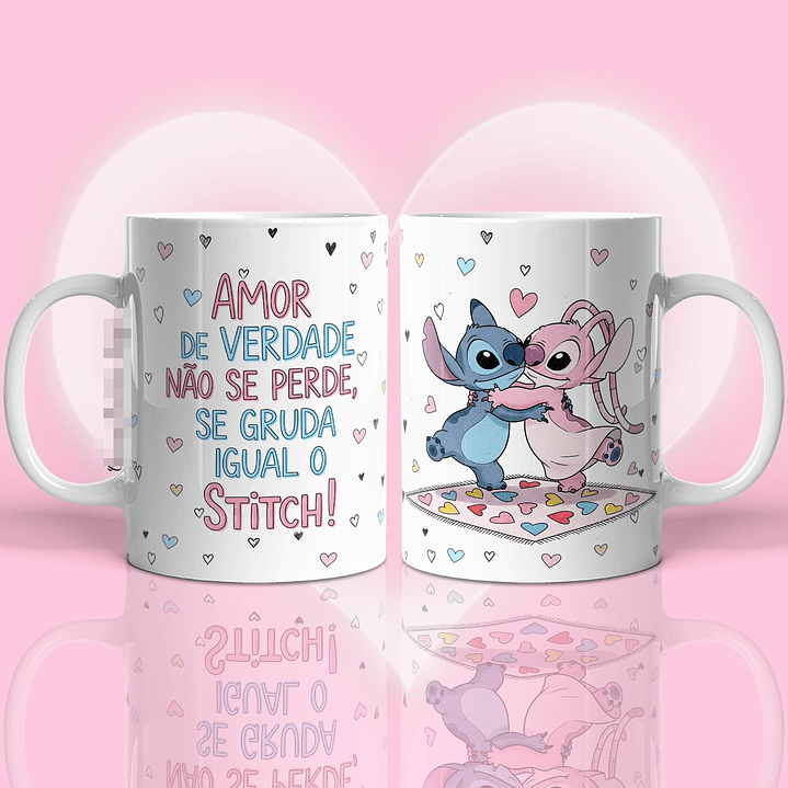 17 Artes para Caneca Stitch Namorados Arquivo em Png 10