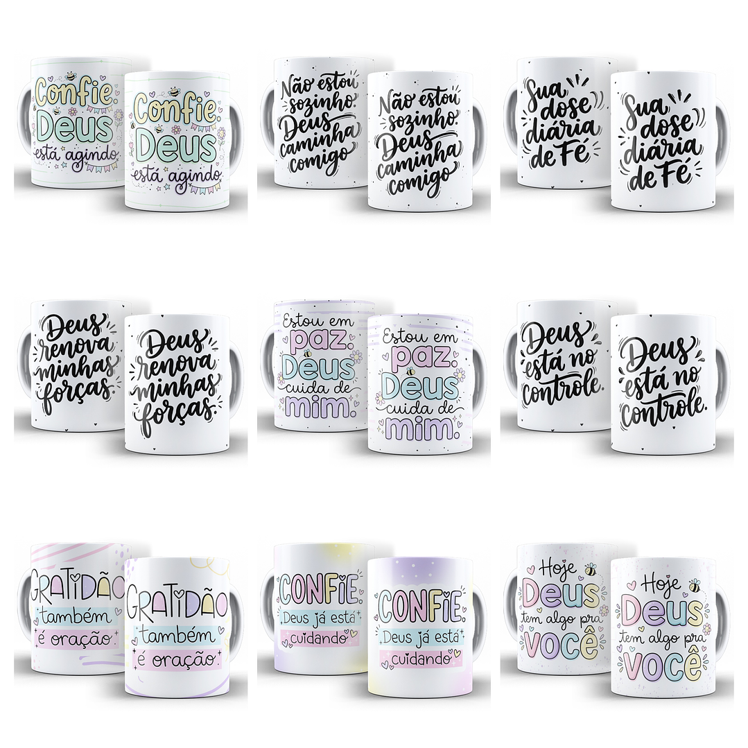 25 Artes para Caneca Salmo Do Dia Frases Arquivo Editável  3