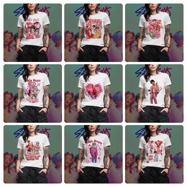 40 Artes para Camisa e Caneca Guerreiras do Kpop Arquivo em Png 1