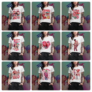 40 Artes para Camisa e Caneca Guerreiras do Kpop Arquivo em Png