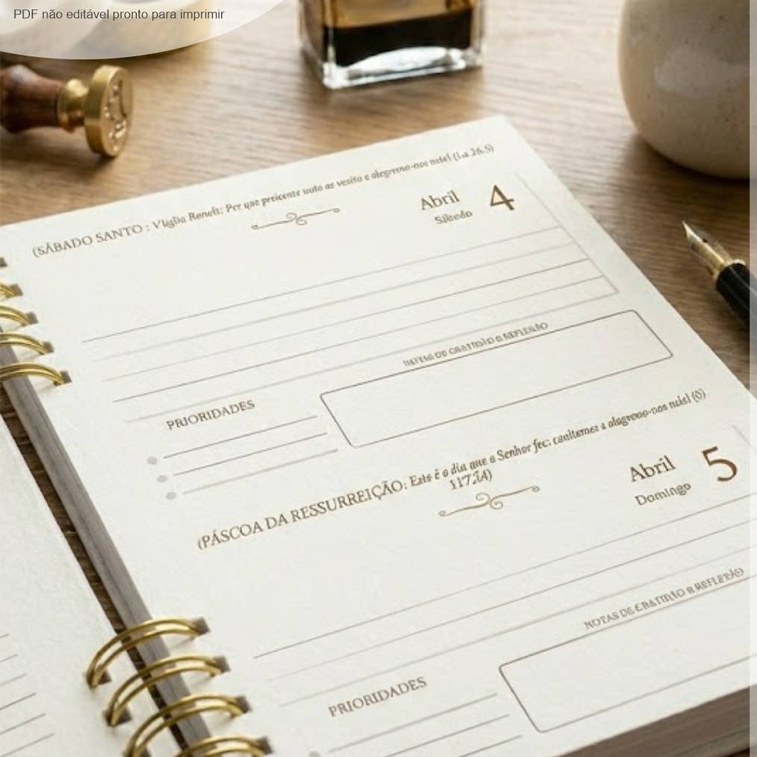Arquivo Agenda com versículos católicos + 16 capas 2026 Arquivo em Pdf  8