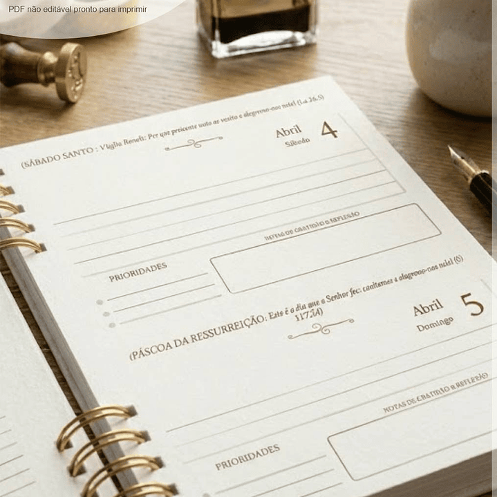 Arquivo Agenda com versículos católicos + 16 capas 2026 Arquivo em Pdf  8