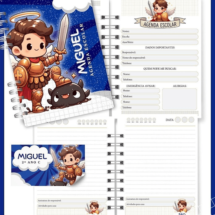 Arquivo agenda Escolar Catolica Santinhos Arquivo em Pdf  5