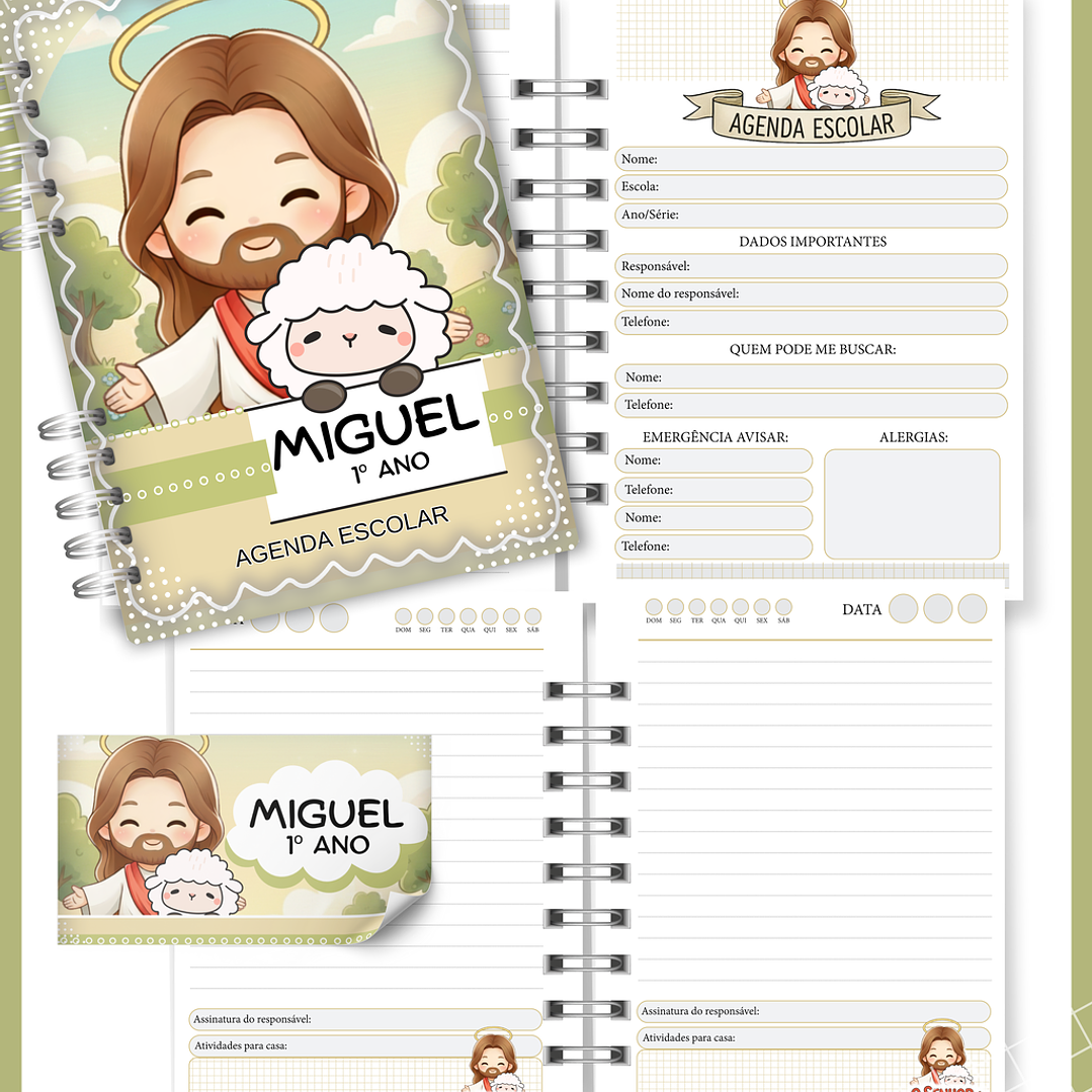 Arquivo agenda Escolar Catolica Santinhos Arquivo em Pdf  6