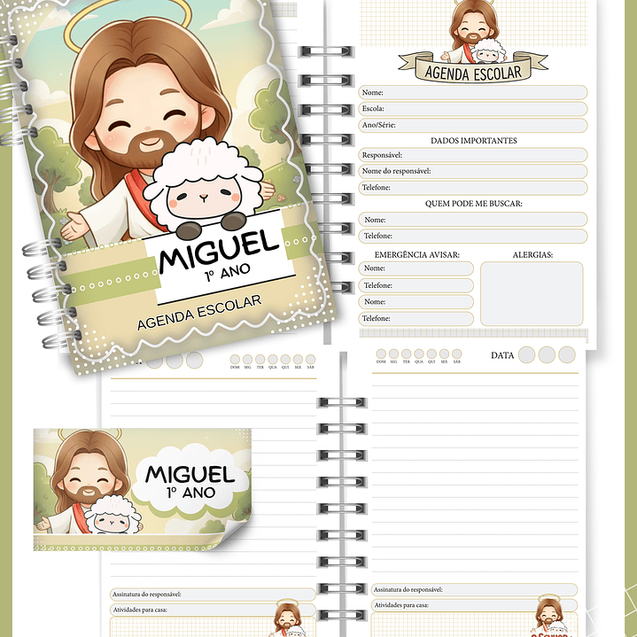 Arquivo agenda Escolar Catolica Santinhos Arquivo em Pdf  6