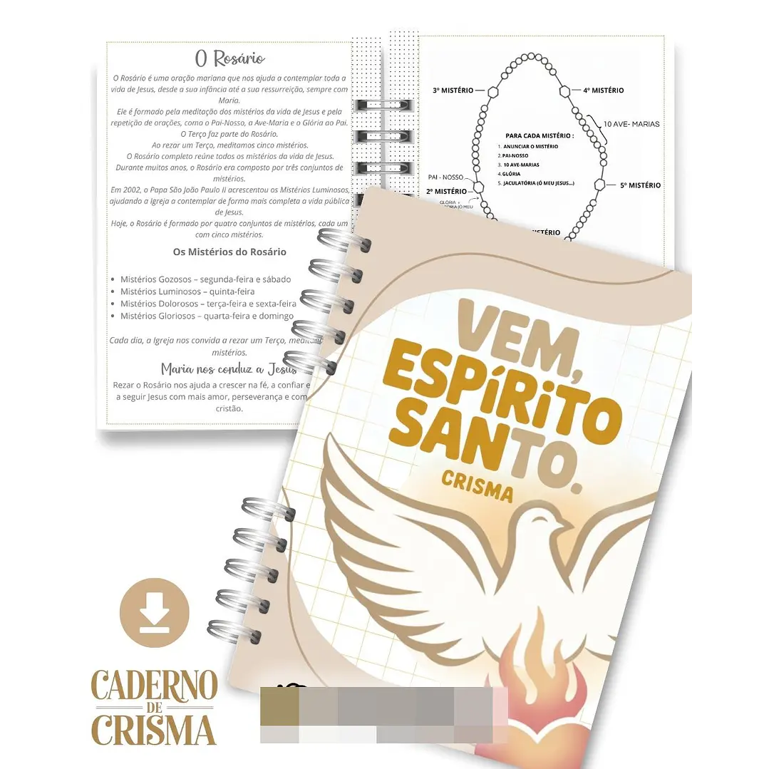 Arquivo Caderno Catequese e Crisma Arquivo em Pdf  4