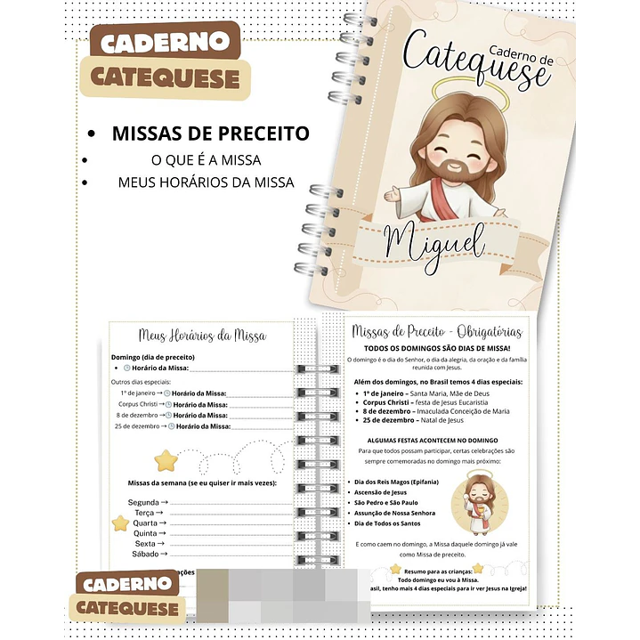 Arquivo Caderno Catequese e Crisma Arquivo em Pdf  8