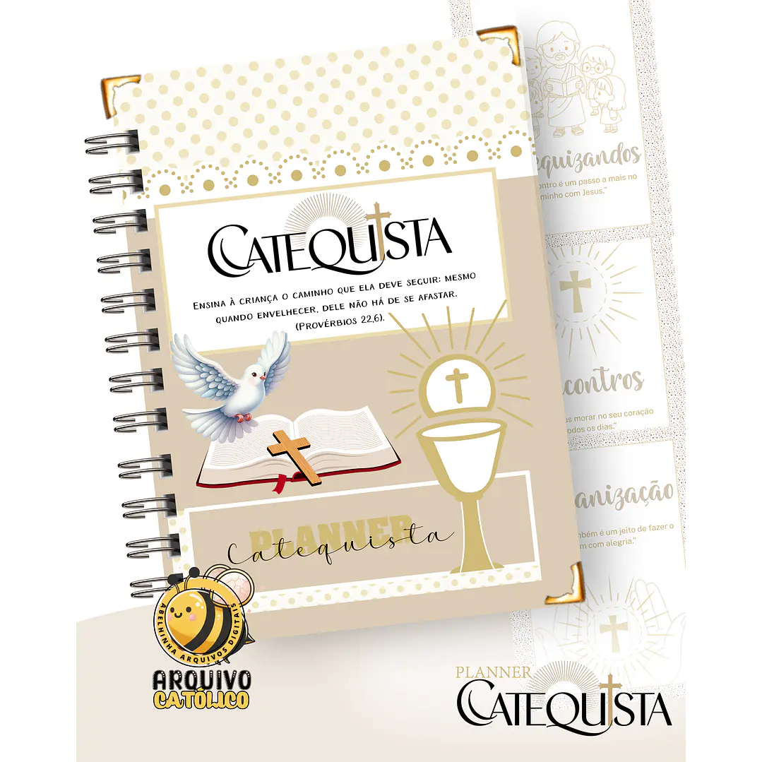 Arquivo Planner Catequista Catequese Arquivo em Pdf 1