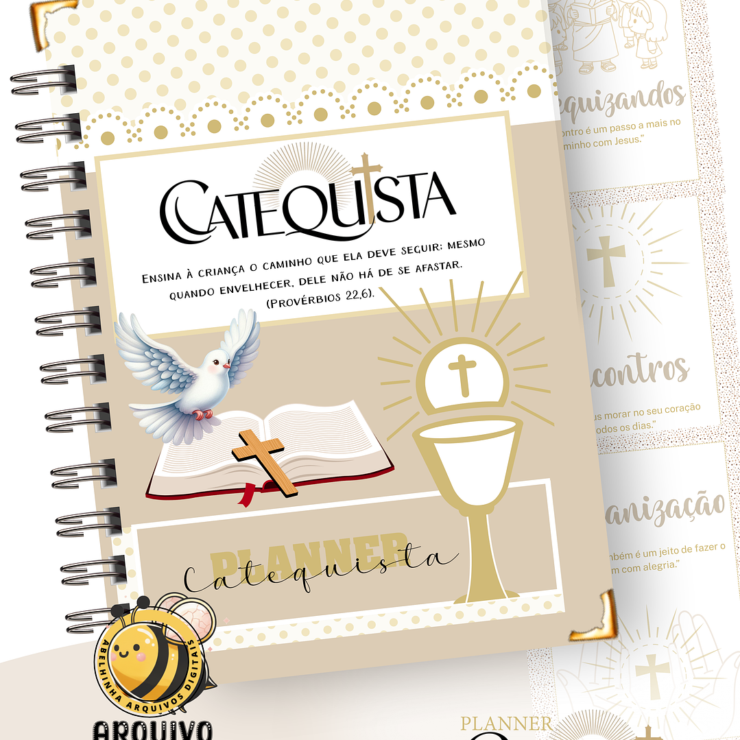 Arquivo Planner Catequista Catequese Arquivo em Pdf 1