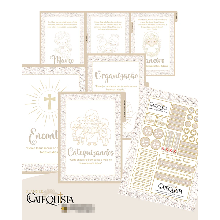 Arquivo Planner Catequista Catequese Arquivo em Pdf 8