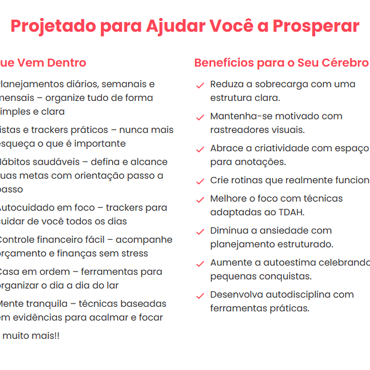 Arquivo Planner sem Caos - TDAH Arquivo em Pdf #3577 6