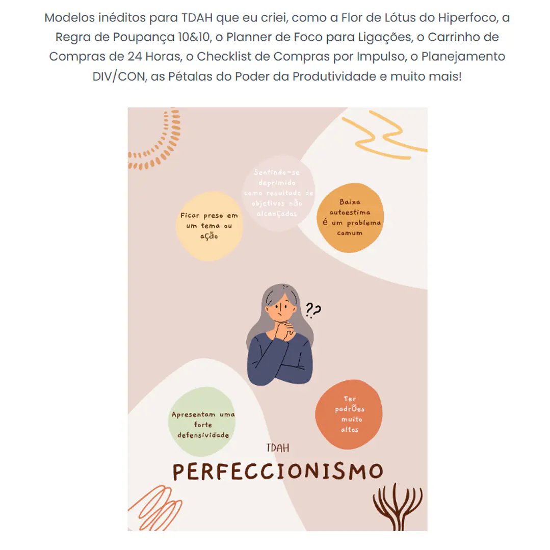 Arquivo Planner sem Caos - TDAH Arquivo em Pdf #3577 8