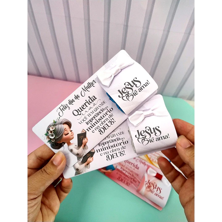 6 Artes para Card Dia da Mulher Cristã Arquivo em Pdf  2