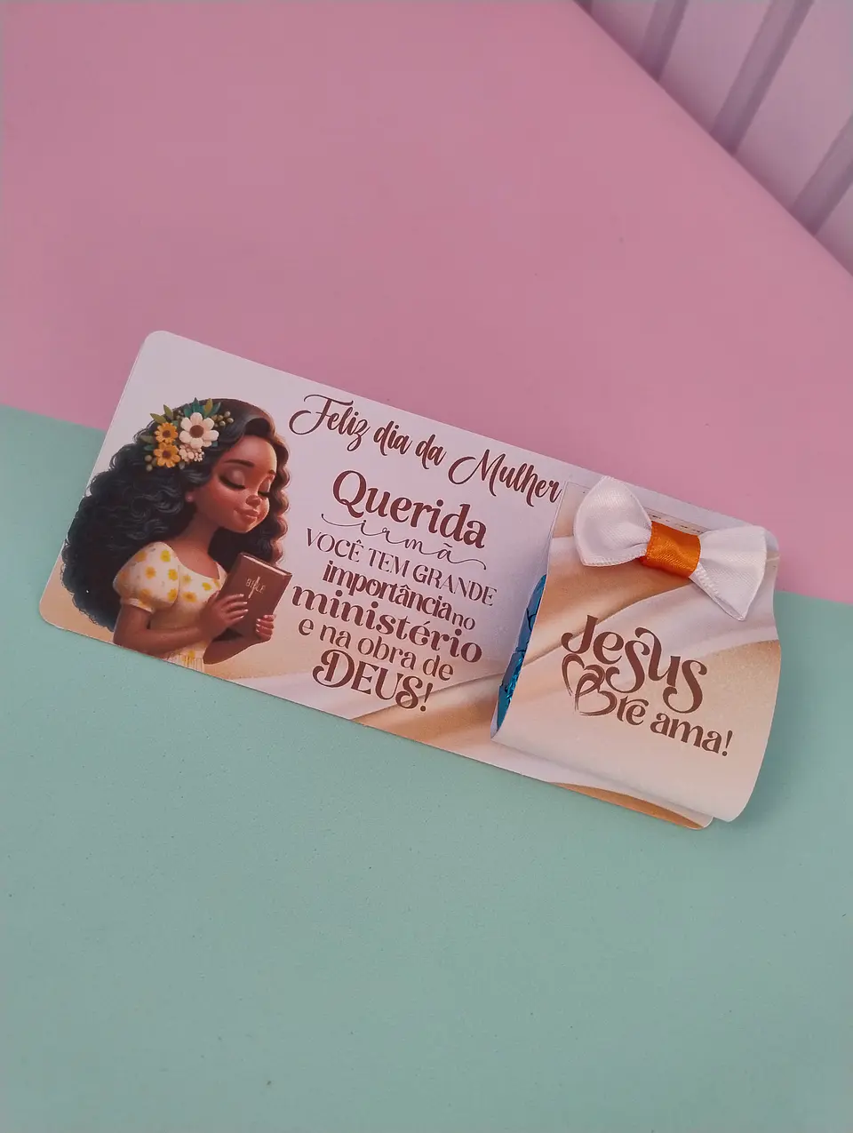 6 Artes para Card Dia da Mulher Cristã Arquivo em Pdf  3