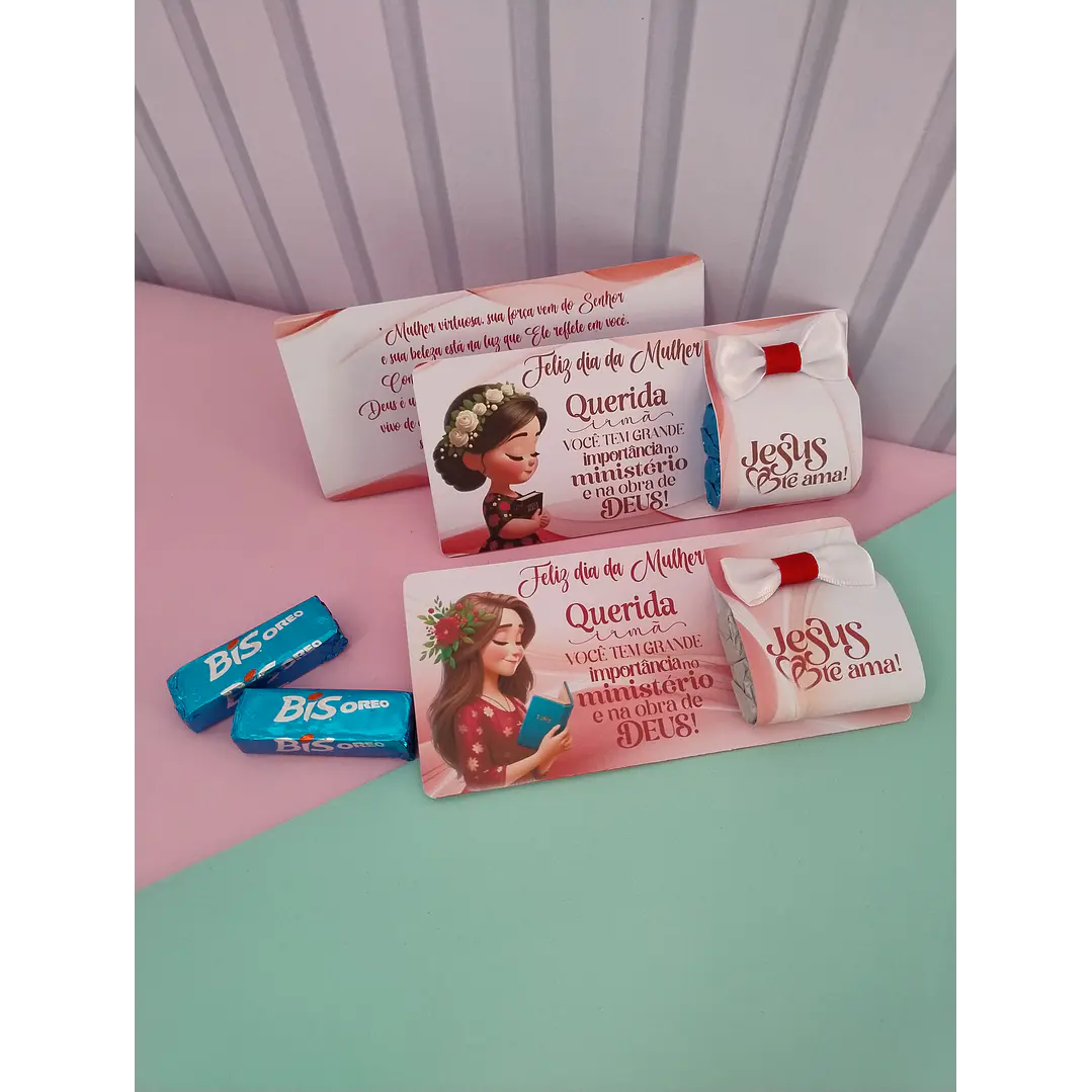 6 Artes para Card Dia da Mulher Cristã Arquivo em Pdf  5